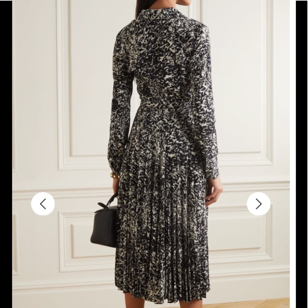 Michael Kors collection button down silk dress